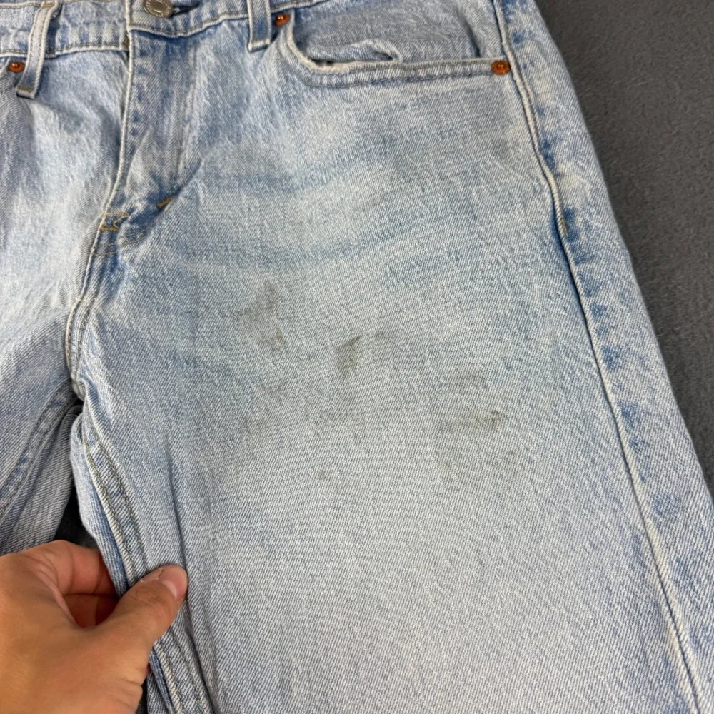 Levis 517 Jeans Men's 32x32 Blue Bootcut Cowboy Western Rodeo Light Wash Slim